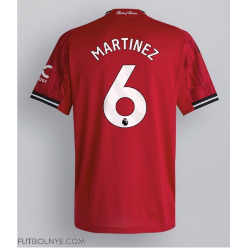 Camiseta Manchester United Lisandro Martinez #6 Primera Equipación 2025-26 manga corta